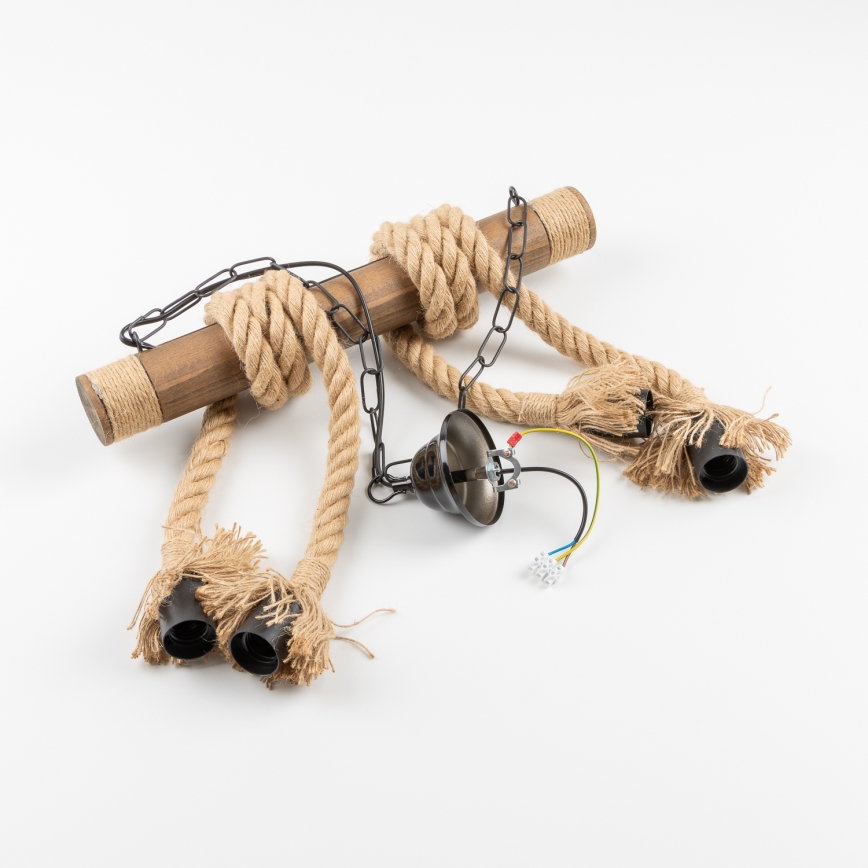 Brilagi - Пендел KOS 4xE27/60W/230V бук