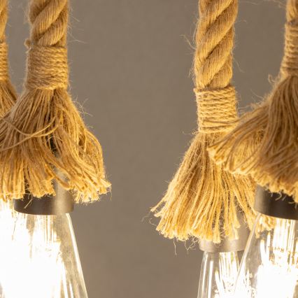 Brilagi - Пендел KOS 6xE27/60W/230V бук