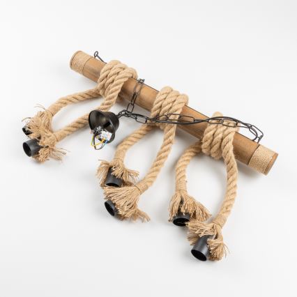 Brilagi - Пендел KOS 6xE27/60W/230V бук