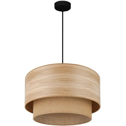Brilagi - Пендел MONTANA BOHO 1xE27/15W/230V Ø 45 см кафяв/черен