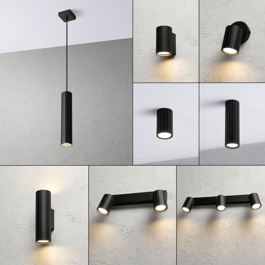 Brilagi - Пендел на кабел CRISPINA 1xGU10/10W/230V черен