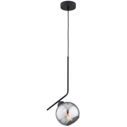 Brilagi - Пендел на кабел DIOR 1xE27/60W/230V черен/димно сив