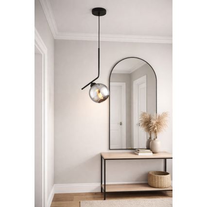 Brilagi - Пендел на кабел DIOR 1xE27/60W/230V черен/димно сив