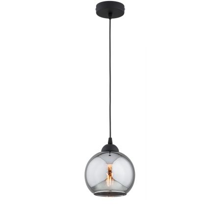 Brilagi - Пендел на кабел DIOR 1xE27/60W/230V черен/опушено сиво