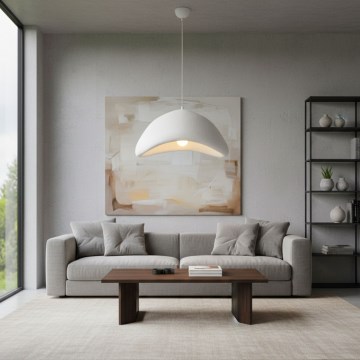 Brilagi - Пендел на кабел LUNA 1xE27/40W/230V Ø 52 см бял