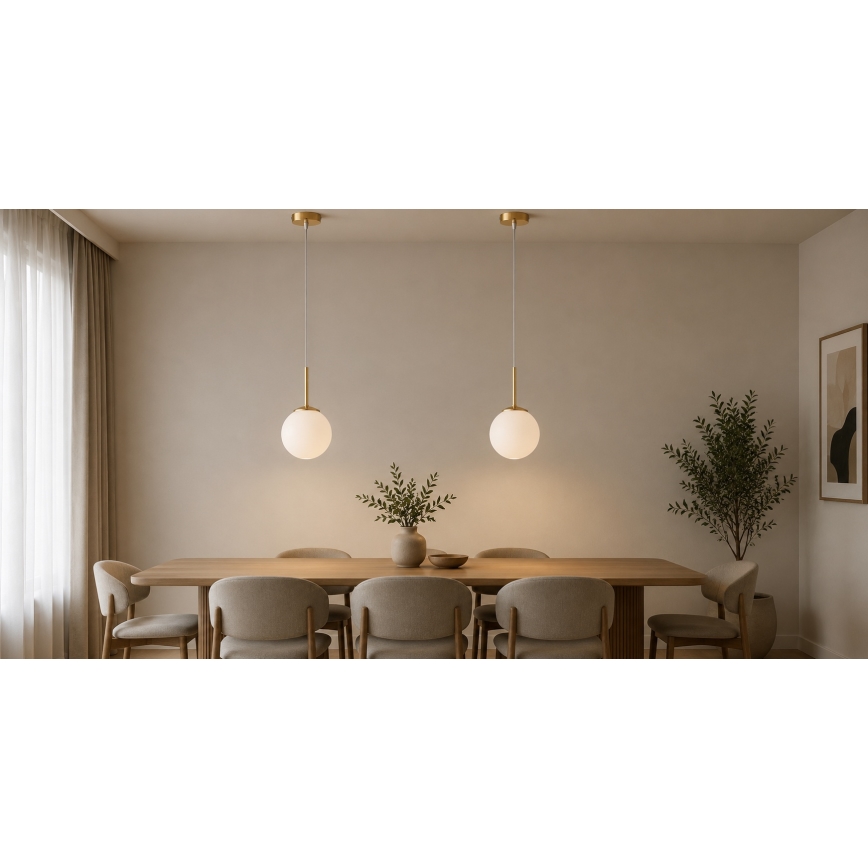 Brilagi - Пендел на кабел MILO 1xE27/60W/230V златист