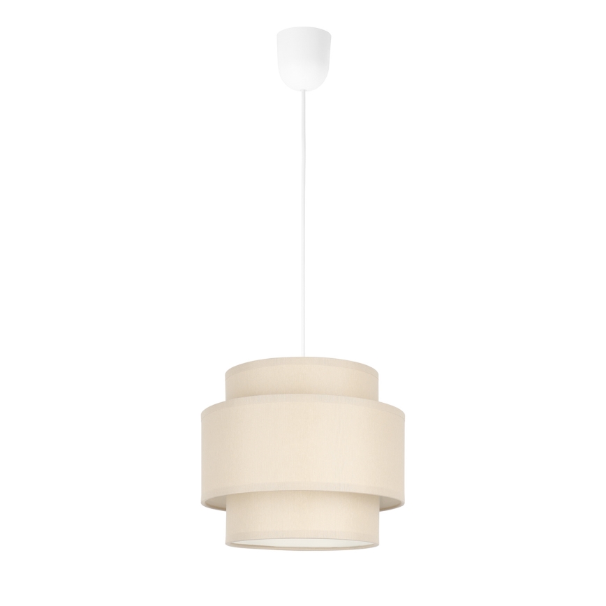 Brilagi - Пендел на кабел RESNA 1xE27/60W/230V Ø 20 cm бежов