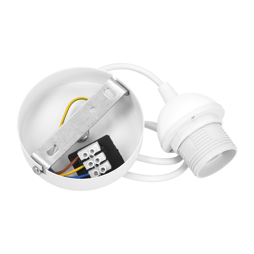Brilagi - Пендел на кабел RESNA 1xE27/60W/230V Ø 40 см кафяв/бежов