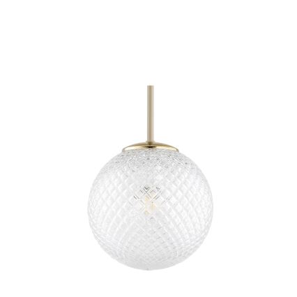 Brilagi - Пендел на кабел STELLA 1xE27/60W/230V Ø 18 см, бежов/златист