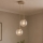 Brilagi - Пендел на кабел STELLA 2xE27/60W/230V бежов/златен