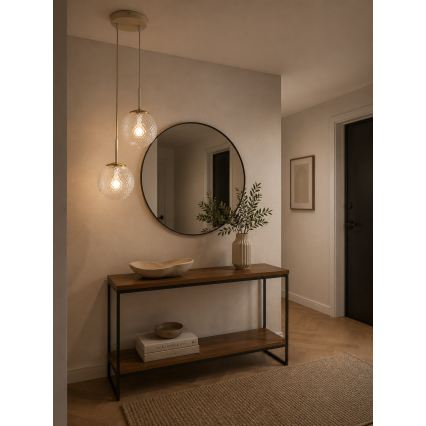 Brilagi - Пендел на кабел STELLA 2xE27/60W/230V бежов/златен