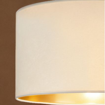 Brilagi - Пендел на кабел VELVET 1xE27/60W/230V Ø 40 см кремав/златист