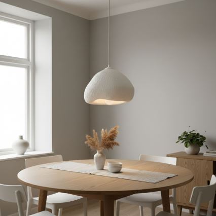 Brilagi - Пендел на кабел WABI SABI 1xE27/40W/230V диам. 32 см бял