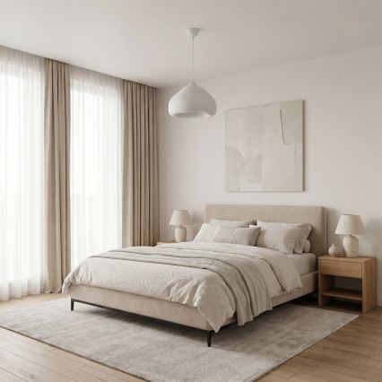 Brilagi - Пендел на кабел WABI SABI 1xE27/40W/230V диам. 32 см бял