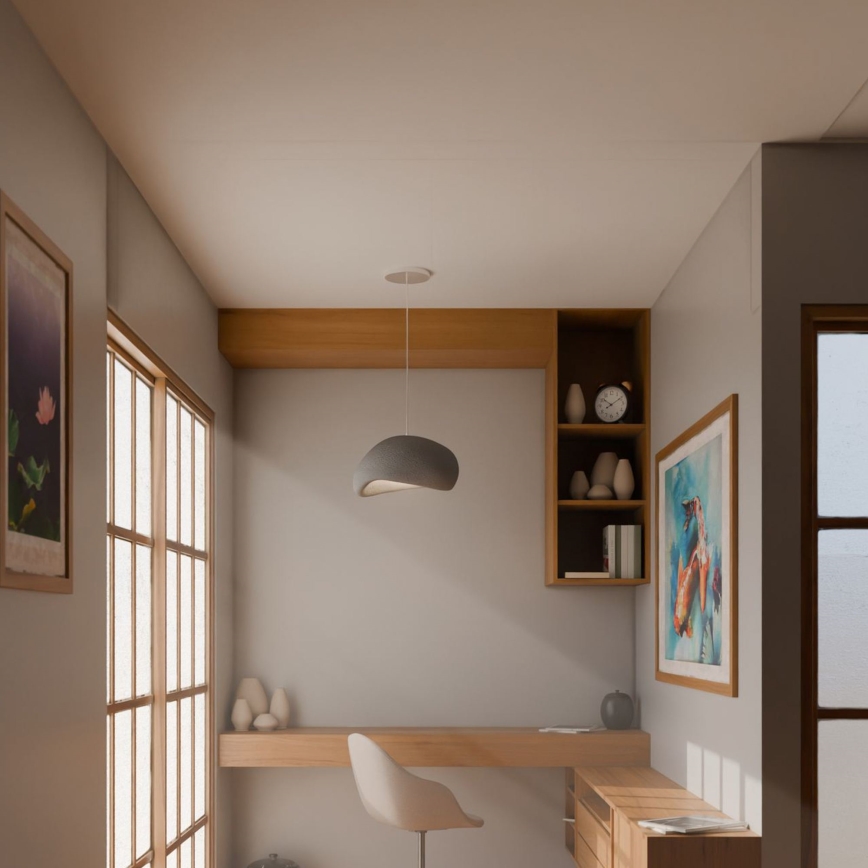 Brilagi - Пендел на кабел WABI SABI 1xE27/40W/230V сив