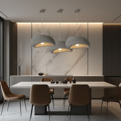 BRILAGI - пендел на кабел WABI SABI 1xE27/60W/230V Ø 40 см сив