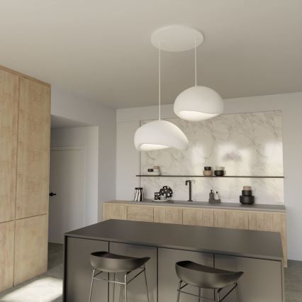 Brilagi - Пендел на кабел WABI SABI 2xE27/40W/230V бял