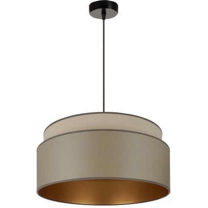 Brilagi - Пендел OREGON VEGE 1xE27/15W/230V Ø 45 см сив