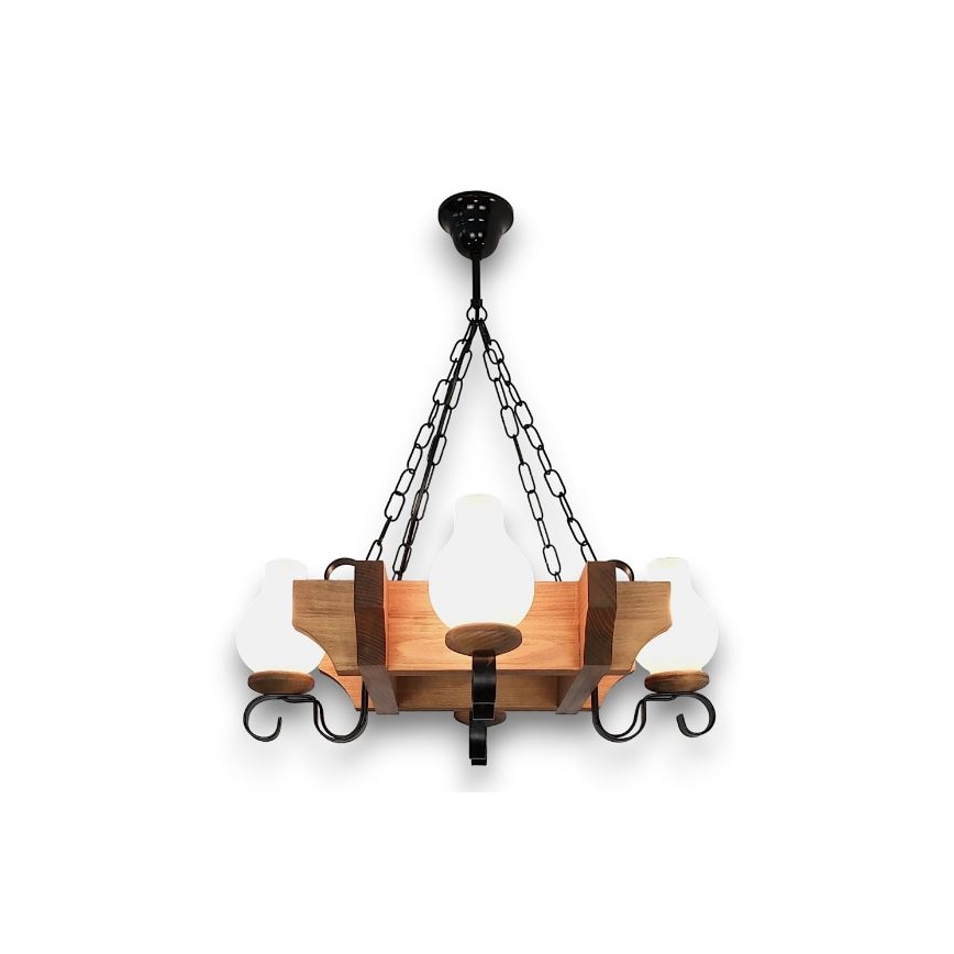 Brilagi - Пендел QUEEN 4xE14/40W/230V бук