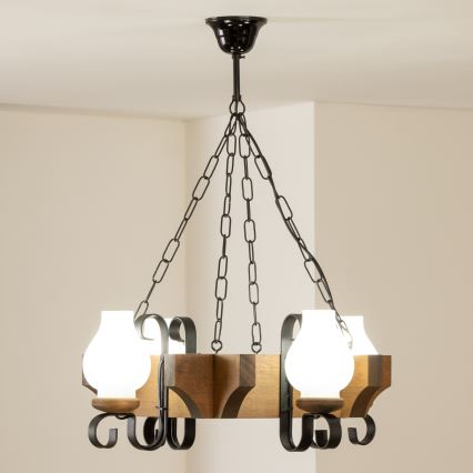 Brilagi - Пендел QUEEN 4xE14/40W/230V бук