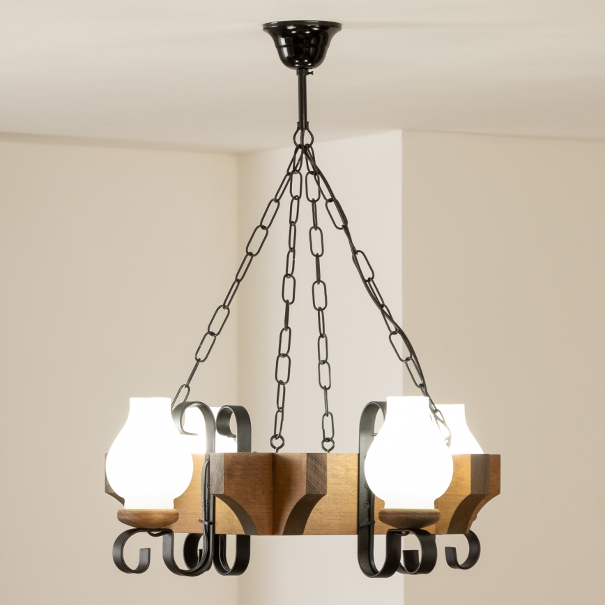 Brilagi - Пендел QUEEN 4xE14/40W/230V бук