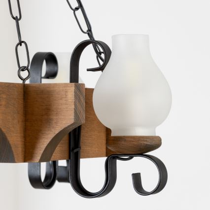 Brilagi - Пендел QUEEN 4xE14/40W/230V бук