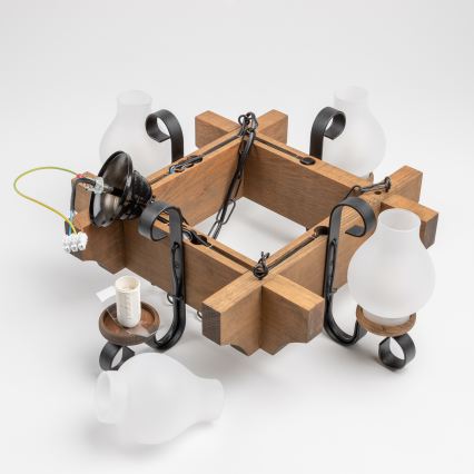 Brilagi - Пендел QUEEN 4xE14/40W/230V бук