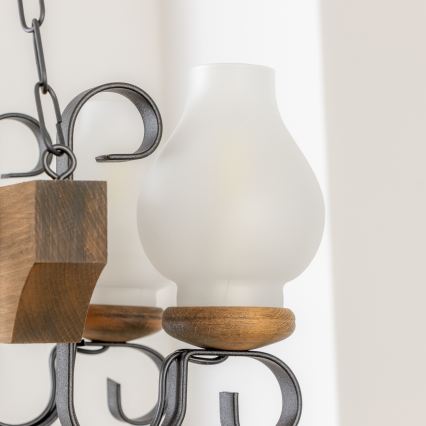 Brilagi - Пендел QUEEN 4xE14/40W/230V бук