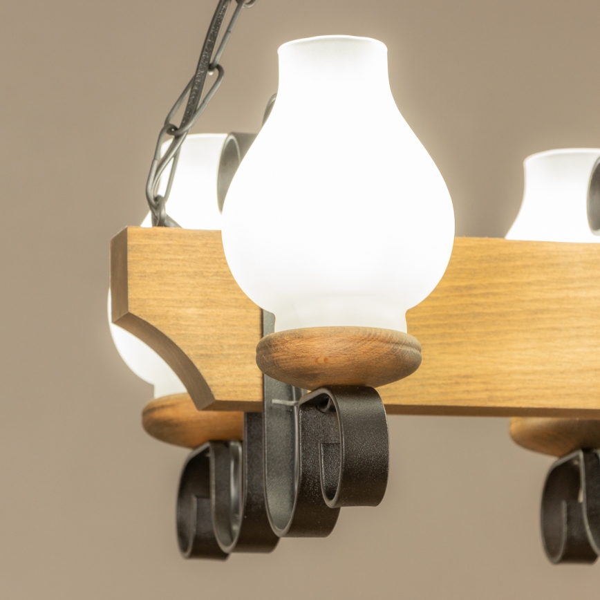 Brilagi - Пендел QUEEN 4xE14/40W/230V бук