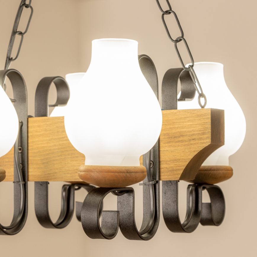 Brilagi - Пендел QUEEN 4xE14/40W/230V бук