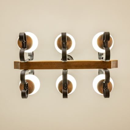 Brilagi - Пендел QUEEN 6xE14/40W/230V бук