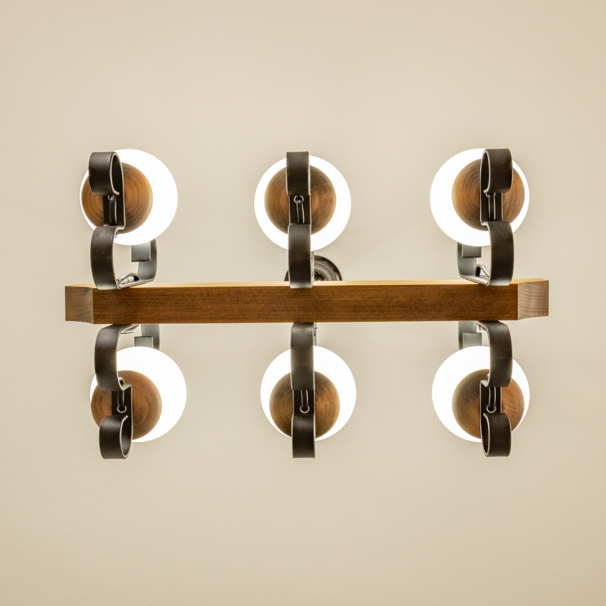 Brilagi - Пендел QUEEN 6xE14/40W/230V бук