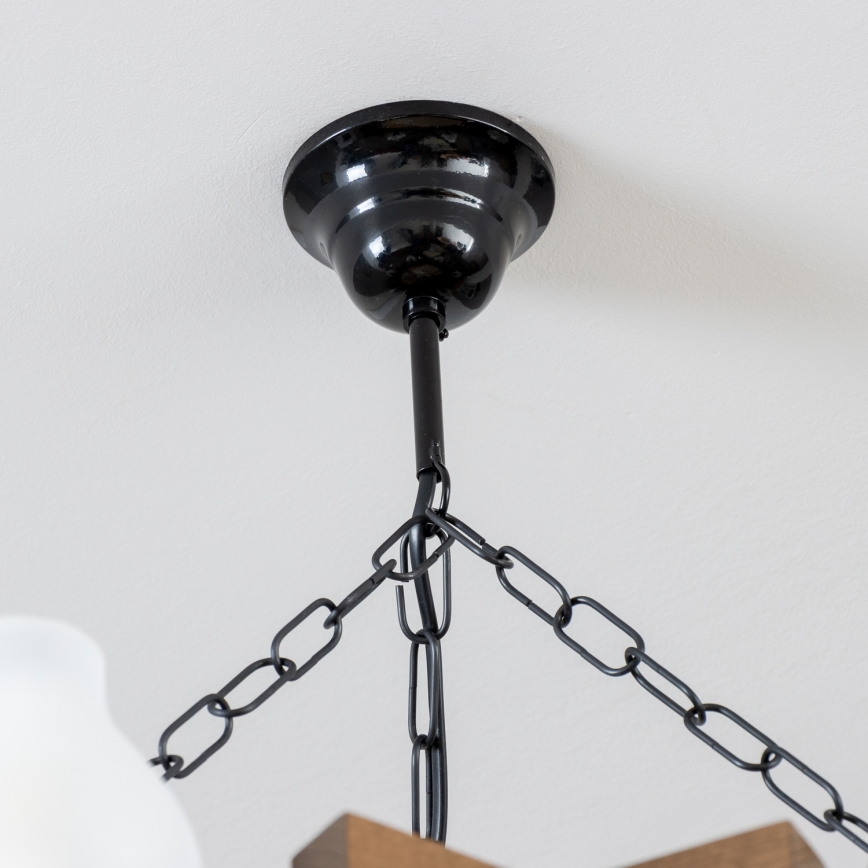 Brilagi - Пендел QUEEN 6xE14/40W/230V бук/орех