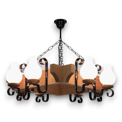 Brilagi - Пендел QUEEN 8xE14/40W/230V бук