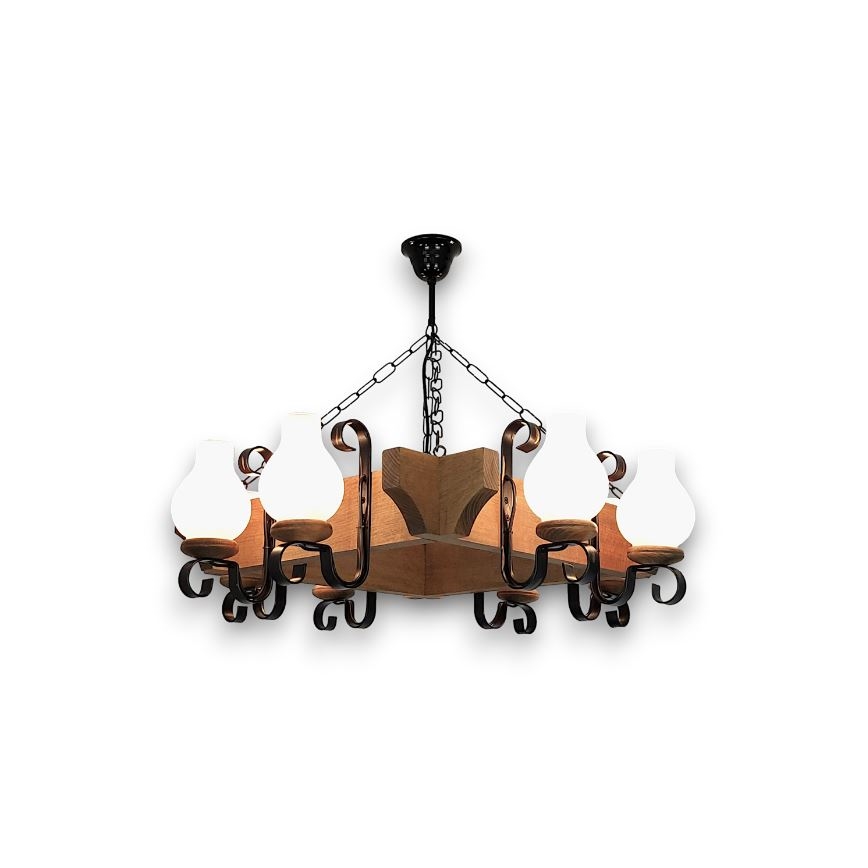 Brilagi - Пендел QUEEN 8xE14/40W/230V бук