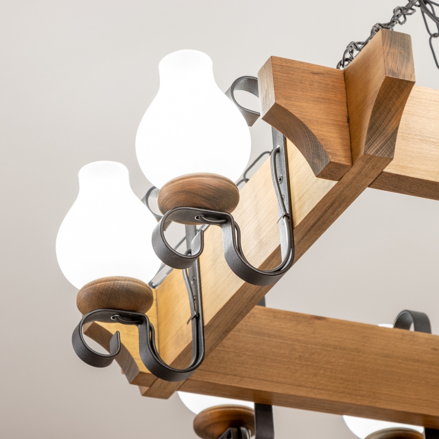 Brilagi - Пендел QUEEN 8xE14/40W/230V бук