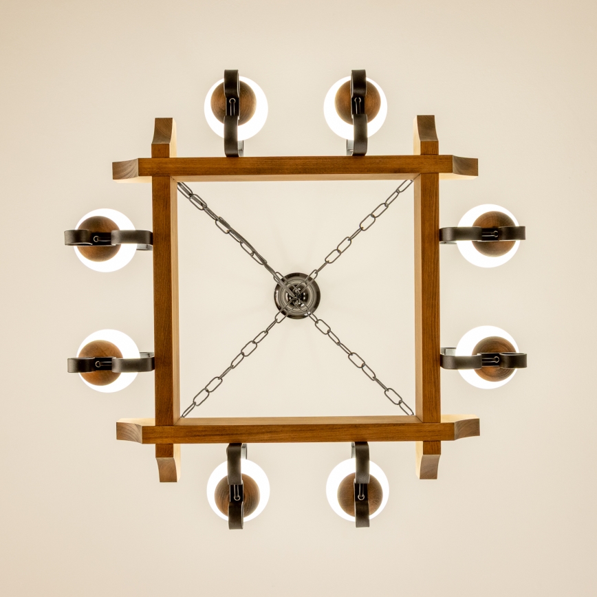 Brilagi - Пендел QUEEN 8xE14/40W/230V бук