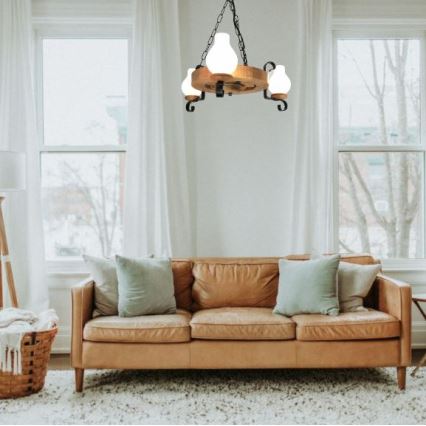 Brilagi - Пендел ROATA 3xE14/40W/230V бук