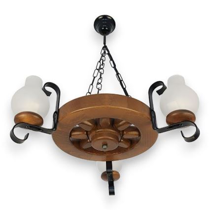 Brilagi - Пендел ROATA 3xE14/40W/230V бук/орех