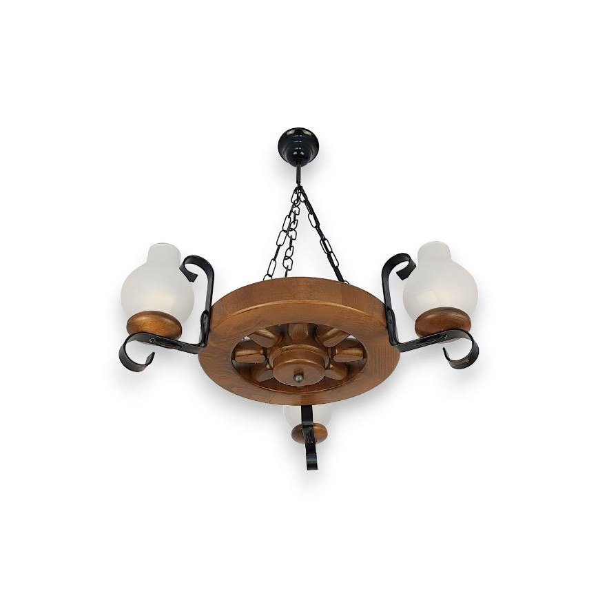 Brilagi - Пендел ROATA 3xE14/40W/230V бук/орех