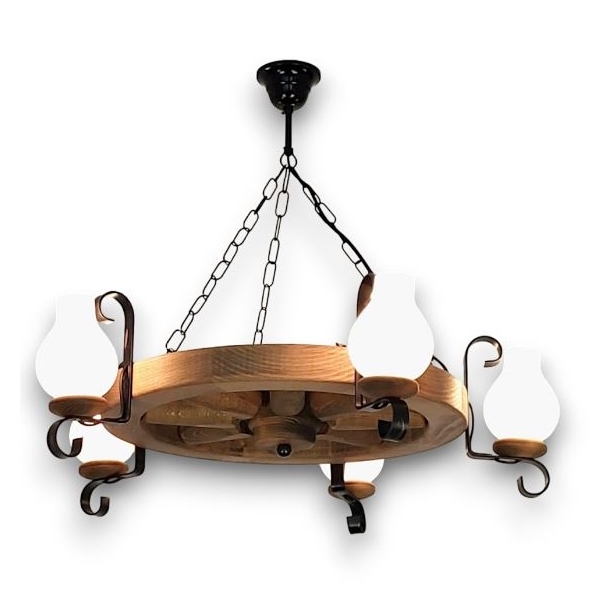 Brilagi - Пендел ROATA 5xE14/40W/230V бук