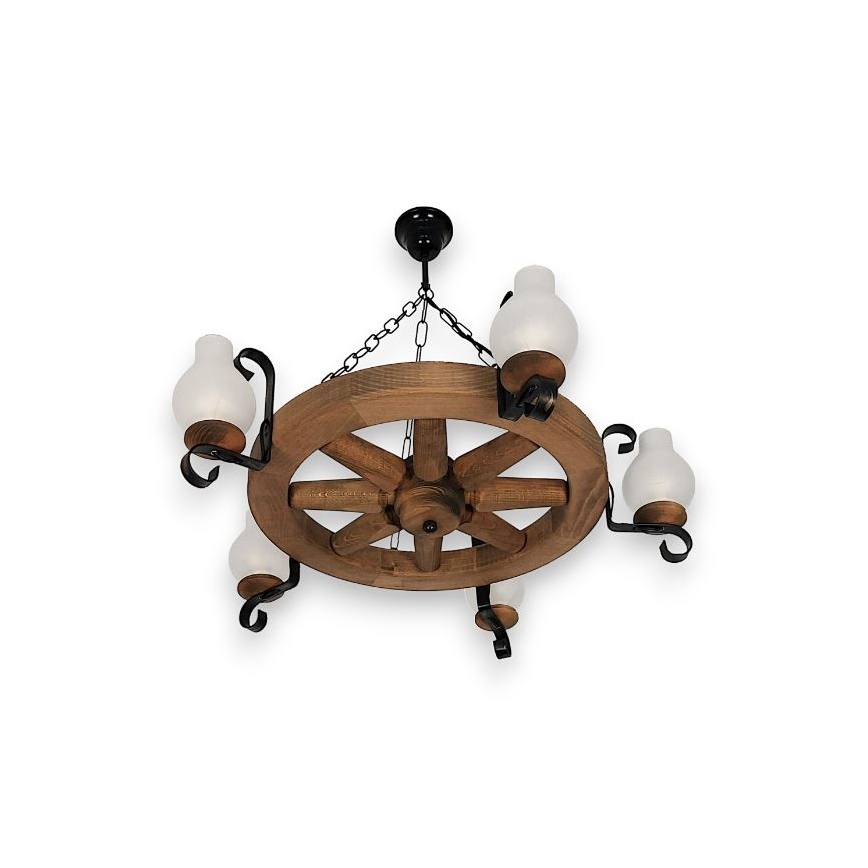 Brilagi - Пендел ROATA 5xE14/40W/230V бук