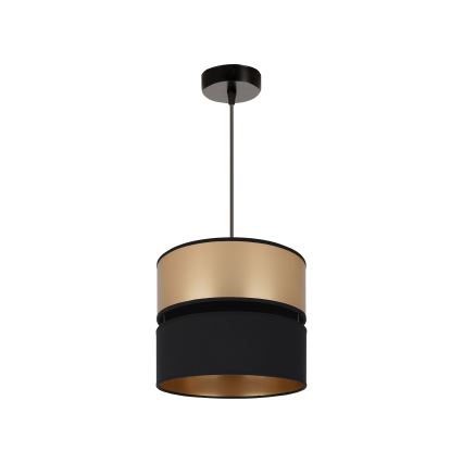 Brilagi - Пендел ROYAL 1xE27/15W/230V Ø 25 см черен/златист