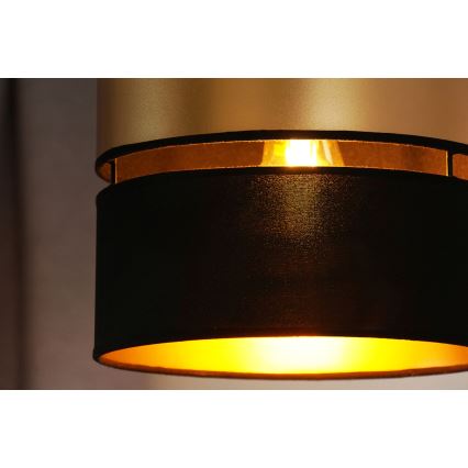 Brilagi - Пендел ROYAL 1xE27/15W/230V Ø 25 см черен/златист