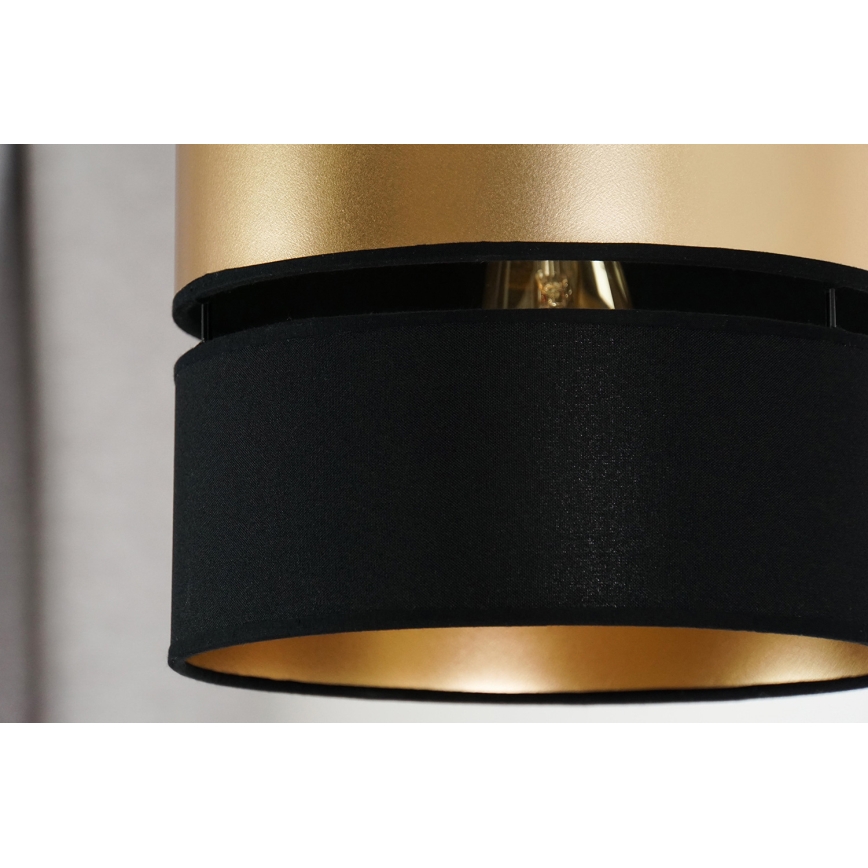 Brilagi - Пендел ROYAL 1xE27/15W/230V Ø 25 см черен/златист