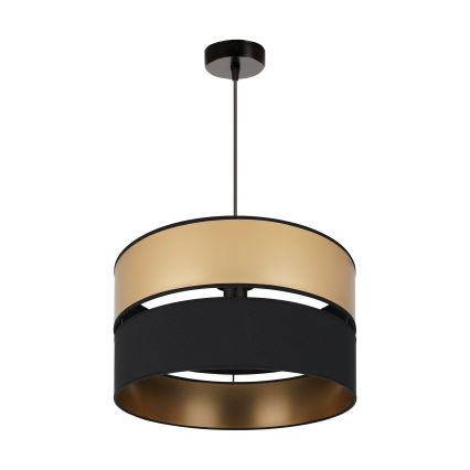 Brilagi - Пендел ROYAL 1xE27/15W/230V Ø 40 см черен/златист