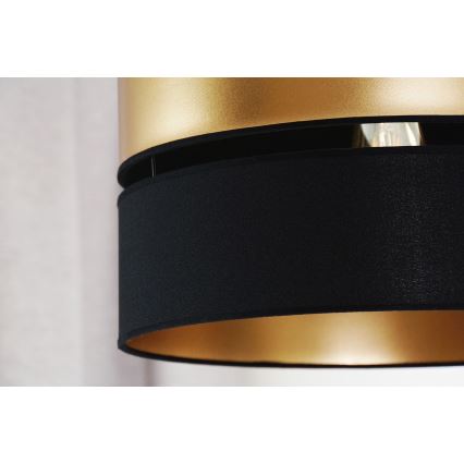 Brilagi - Пендел ROYAL 1xE27/15W/230V Ø 40 см черен/златист