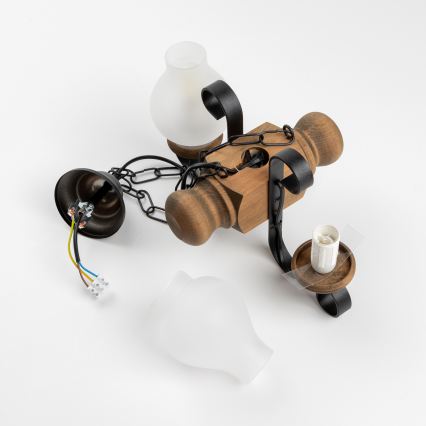 Brilagi - Пендел RUSTIC 2xE14/40W/230V бук