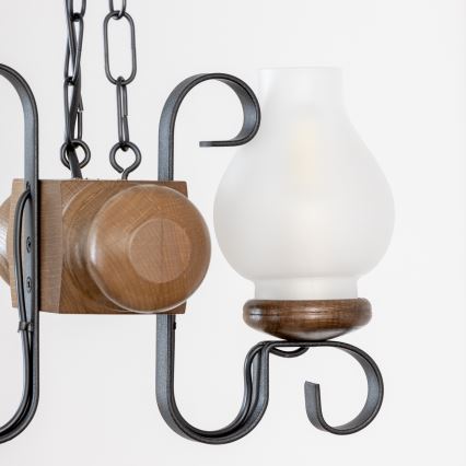 Brilagi - Пендел RUSTIC 2xE14/40W/230V бук/орех