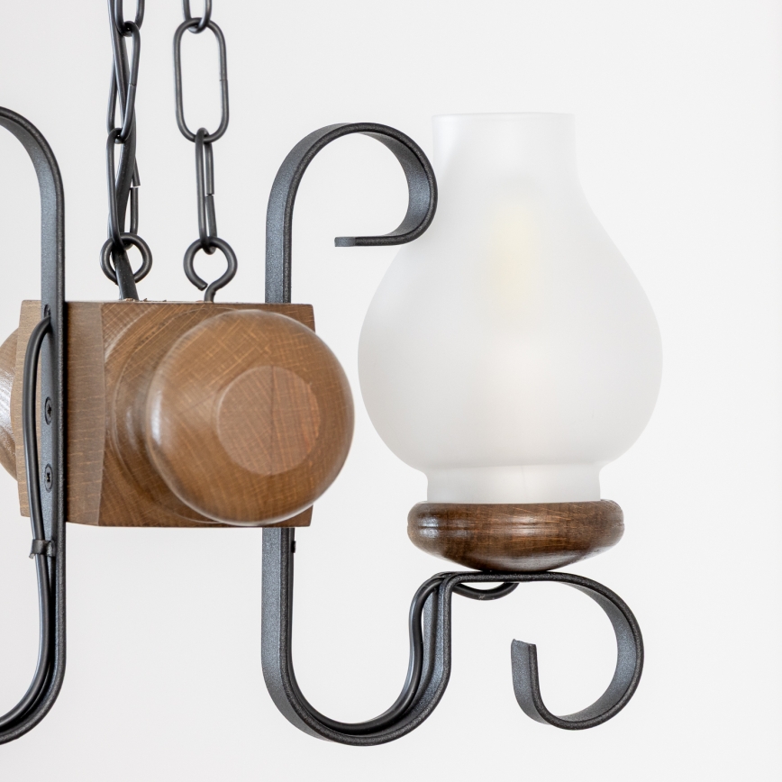 Brilagi - Пендел RUSTIC 2xE14/40W/230V бук/орех